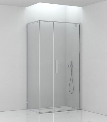 Shower enclosures E6B4A, Corner - Pivot Door